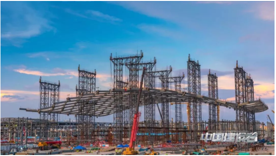 装配式|世界最大建筑工地的智慧建设！创下八项世界之最！为“中国建造”点赞！
