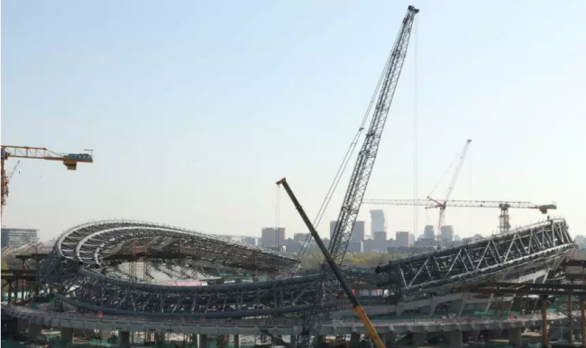 装配式|这条国内首屈一指的钢铁“巨龙”，成功就位！