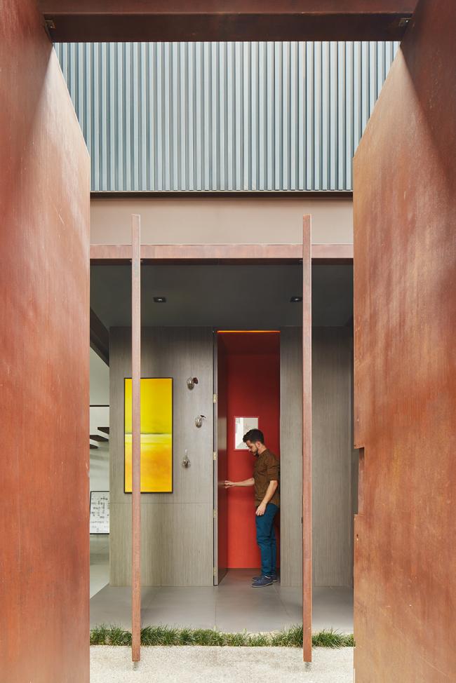 BIM建筑|清透现代的玻璃盒子/巴西盒子室第