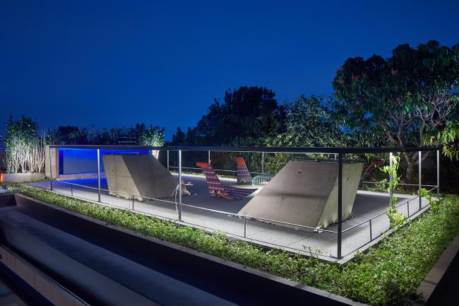 BIM建筑|清透现代的玻璃盒子/巴西盒子室第