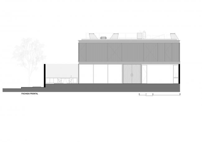 BIM建筑|清透现代的玻璃盒子/巴西盒子室第