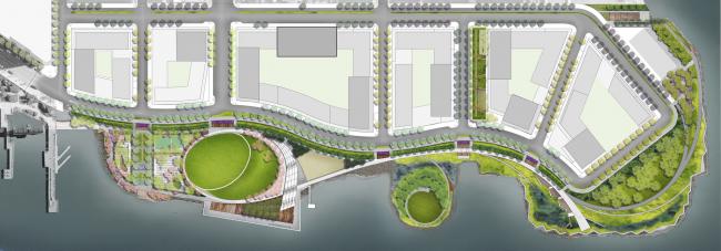 BIM建筑|南方滨水公园二期 Hunter’s Point / SWA/BALSLEY + WEISS/MANFREDI