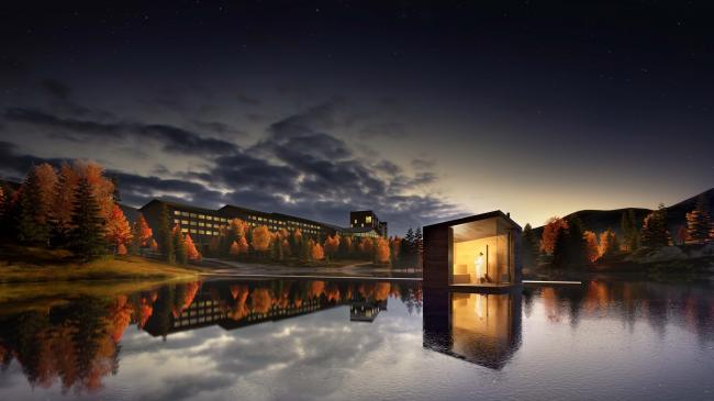 BIM建筑|Nordic颁布挪威滑雪度假村计划计划，营造新天然建筑关系