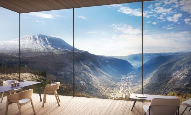 BIM建筑|Nordic颁布挪威滑雪度假村计划计划，营造新天然建筑关系