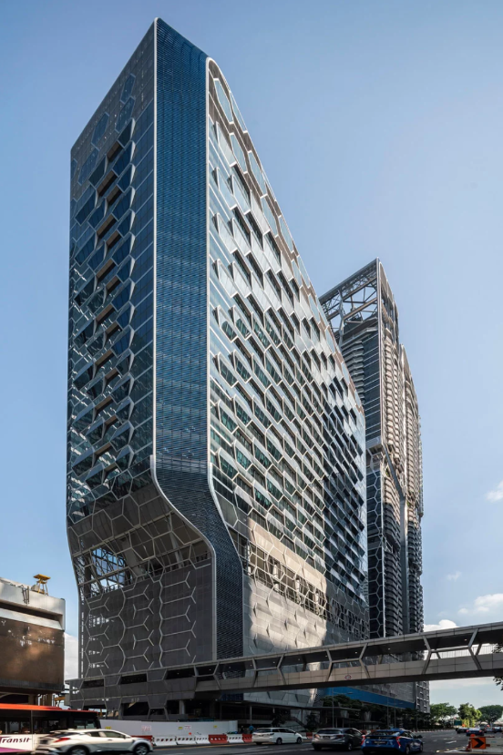 BIM建筑|UNStudio新作，新加坡“蜂窝”摩天楼