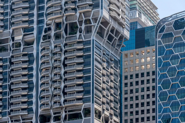 BIM建筑|UNStudio新作，新加坡“蜂窝”摩天楼