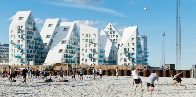 BIM建筑|锯齿相错，仿佛悬浮海面的冰猴子寓