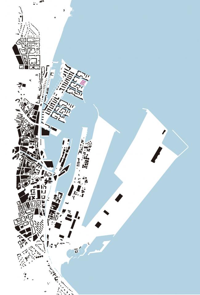 BIM建筑|锯齿相错，仿佛悬浮海面的冰猴子寓