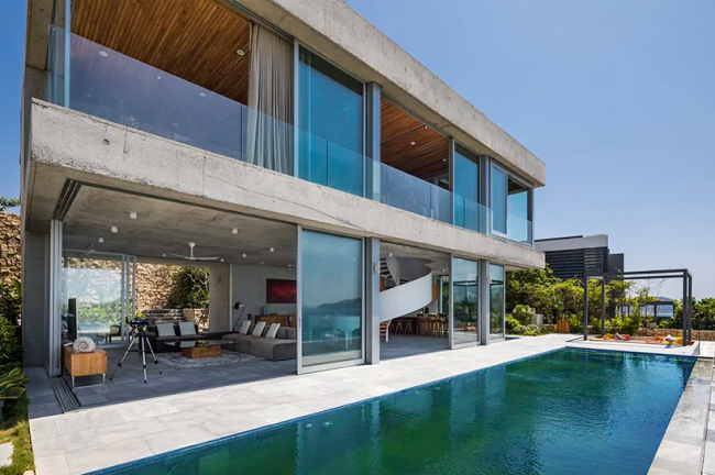 BIM建筑|悬空于年夜海之上，纵享天水合一：越南石头室第