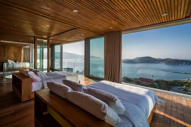 BIM建筑|悬空于年夜海之上，纵享天水合一：越南石头室第