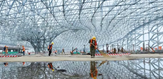 装配式|三位院士评定，国际领先！北京大兴国际机场的钢结构太震撼了！