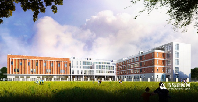 装配式|西海岸24班五台山小学开建 打造教学综合体建筑