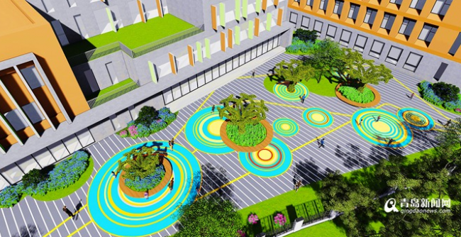 装配式|西海岸24班五台山小学开建 打造教学综合体建筑