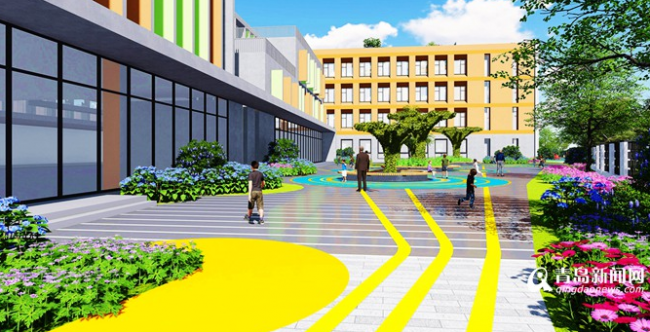 装配式|西海岸24班五台山小学开建 打造教学综合体建筑