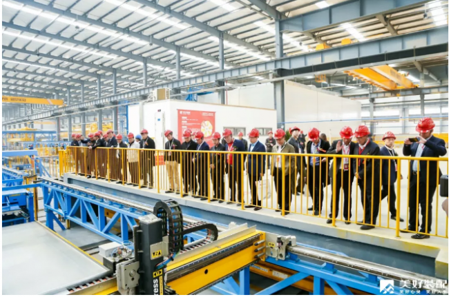 装配式|全球智能化程度最高的装配式生产基地正式在武汉投产