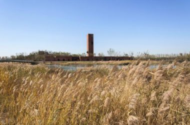 BIM建筑|湿地中的红砖塔 / 空格建筑-BIM建筑网