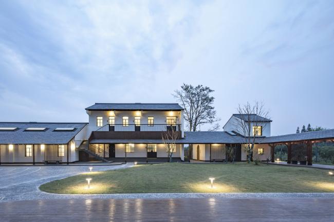 BIM建筑|崇明岛侯家镇文化运动中间 /上海/ 空间里建筑设计事务所