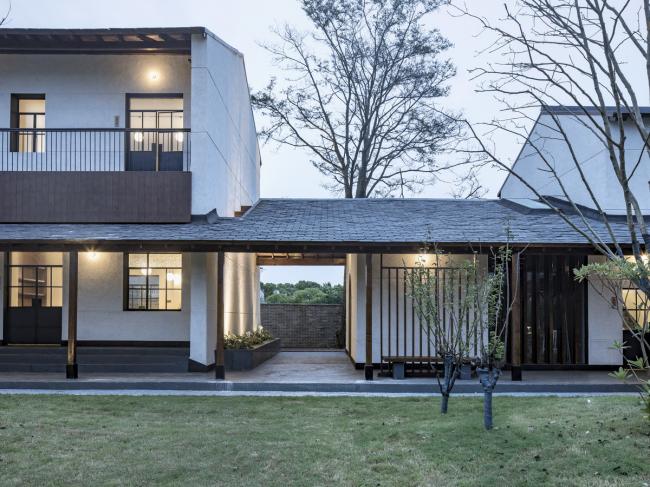 BIM建筑|崇明岛侯家镇文化运动中间 /上海/ 空间里建筑设计事务所