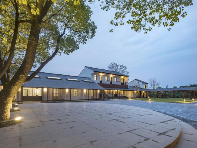 BIM建筑|崇明岛侯家镇文化运动中间 /上海/ 空间里建筑设计事务所