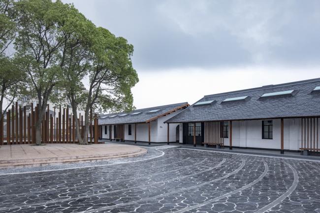 BIM建筑|崇明岛侯家镇文化运动中间 /上海/ 空间里建筑设计事务所