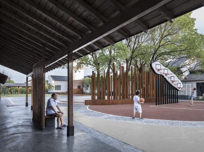 BIM建筑|崇明岛侯家镇文化运动中间 /上海/ 空间里建筑设计事务所