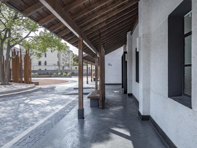 BIM建筑|崇明岛侯家镇文化运动中间 /上海/ 空间里建筑设计事务所