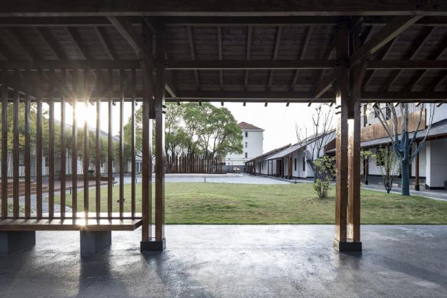 BIM建筑|崇明岛侯家镇文化运动中间 /上海/ 空间里建筑设计事务所