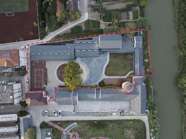 BIM建筑|崇明岛侯家镇文化运动中间 /上海/ 空间里建筑设计事务所