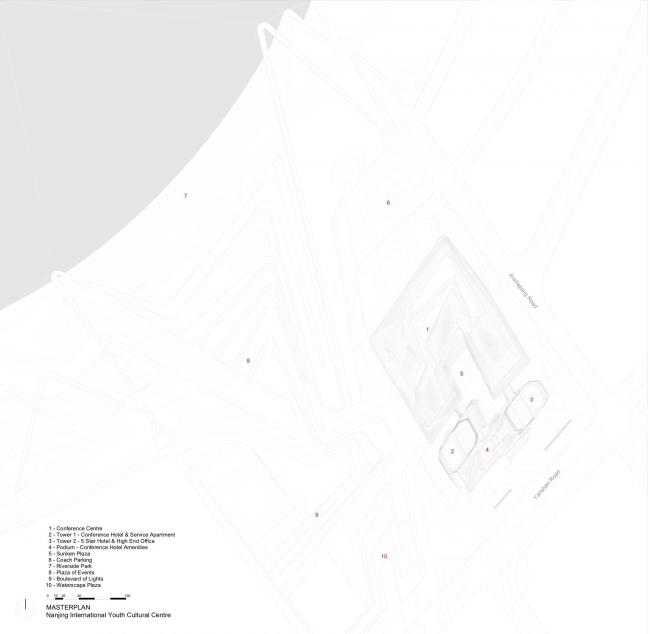 BIM建筑|扎哈为南京打造的地标双塔 — 南京国际青年文化中间