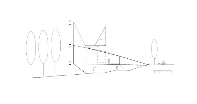 BIM建筑|几何象形般的三围体块：西格兰白色村落教堂/schneider+schumacher