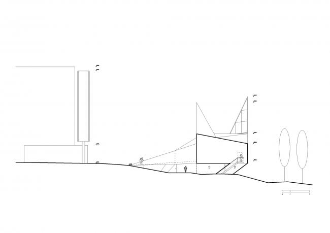 BIM建筑|几何象形般的三围体块：西格兰白色村落教堂/schneider+schumacher
