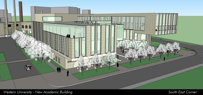 BIM建筑|跨界交换空间——西安粗略年夜学护理学院与信息媒体研讨院讲授楼