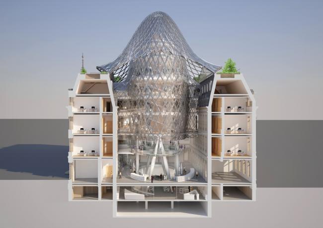 BIM建筑|卢森堡市波斯特酒店计划颁布，百年建筑的“将来变形记”