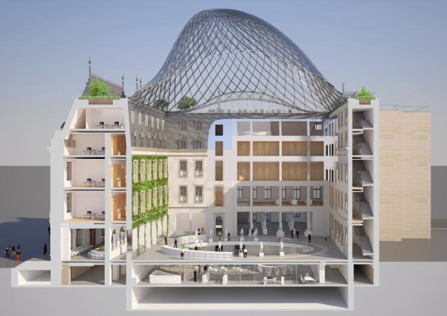 BIM建筑|卢森堡市波斯特酒店计划颁布，百年建筑的“将来变形记”