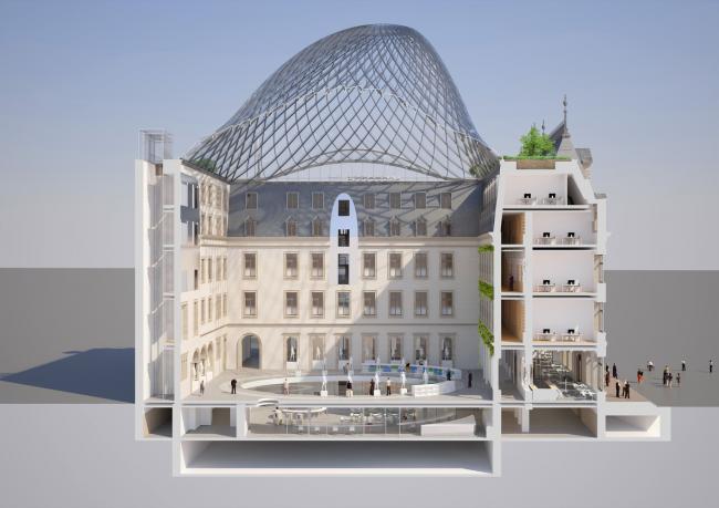 BIM建筑|卢森堡市波斯特酒店计划颁布，百年建筑的“将来变形记”