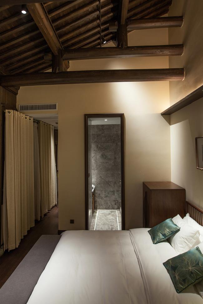 BIM建筑|觀芷·翠陌平易近宿酒店 /卧野空间设计