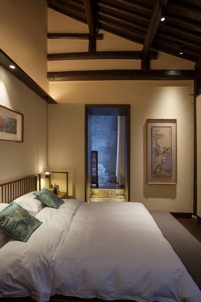 BIM建筑|觀芷·翠陌平易近宿酒店 /卧野空间设计