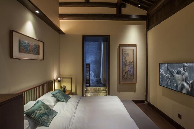 BIM建筑|觀芷·翠陌平易近宿酒店 /卧野空间设计