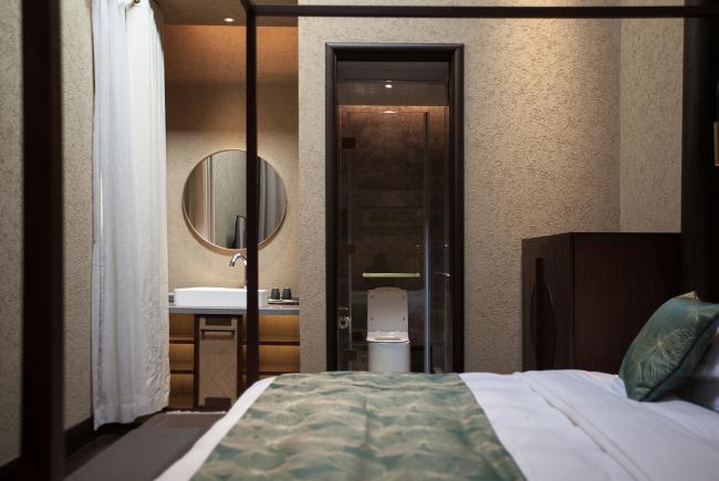 BIM建筑|觀芷·翠陌平易近宿酒店 /卧野空间设计