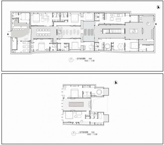 BIM建筑|觀芷·翠陌平易近宿酒店 /卧野空间设计
