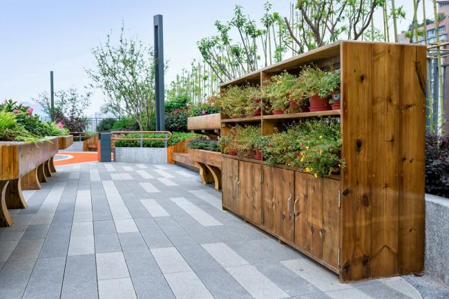 BIM建筑|善意景不雅，颐居乐土——重庆龙湖颐年公寓康复花圃 | GVL怡境国际设计团体+张玲