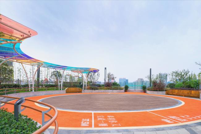 BIM建筑|善意景不雅，颐居乐土——重庆龙湖颐年公寓康复花圃 | GVL怡境国际设计团体+张玲