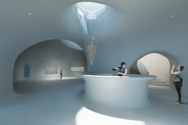 BIM建筑|沙丘与海洋的对话，重溯原始意识的艺术空间 / OPEN建筑师事务所