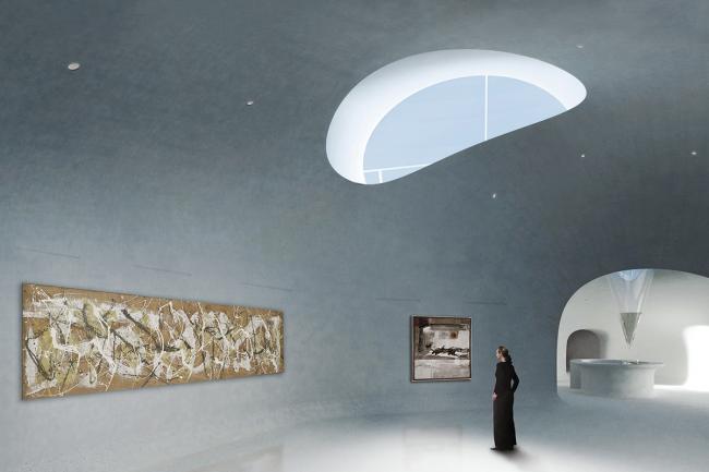 BIM建筑|沙丘与海洋的对话，重溯原始意识的艺术空间 / OPEN建筑师事务所