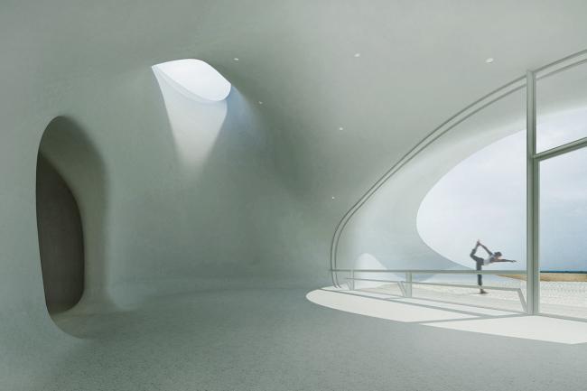 BIM建筑|沙丘与海洋的对话，重溯原始意识的艺术空间 / OPEN建筑师事务所