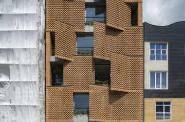 BIM建筑|以空间划分空间：伊朗Saadat Abad公寓楼-BIM建筑网