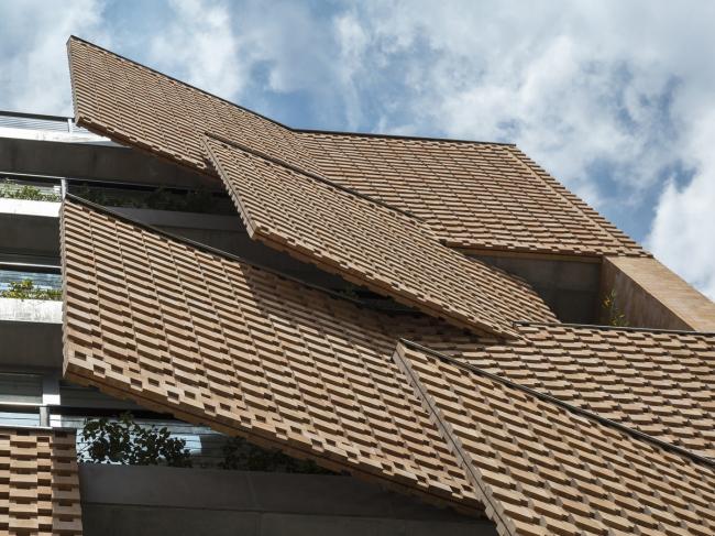 BIM建筑|以空间划分空间：伊朗Saadat Abad公寓楼