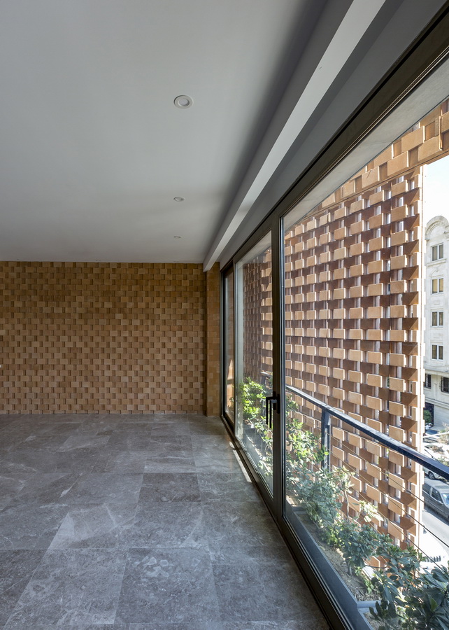 BIM建筑|以空间划分空间：伊朗Saadat Abad公寓楼