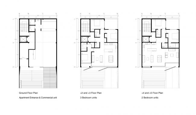 BIM建筑|以空间划分空间：伊朗Saadat Abad公寓楼