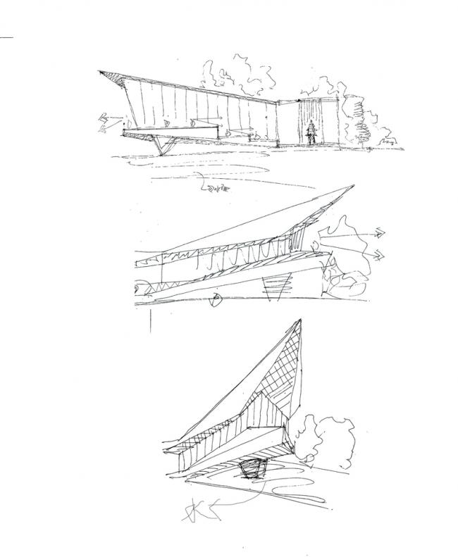 BIM建筑|展翅而飞的鹰：武汉朗廷元著生涯方法体验馆 / 成执建筑